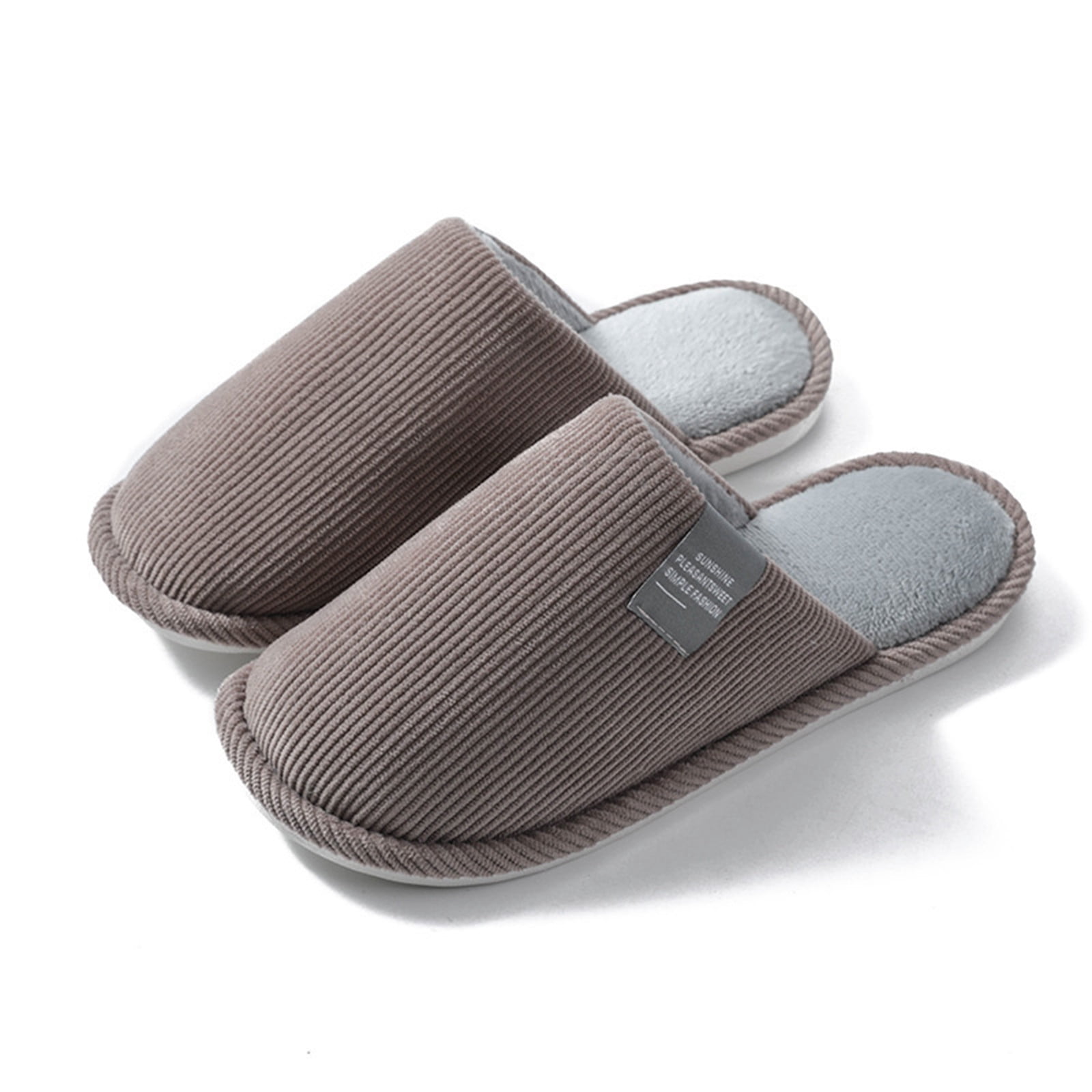 Couple Slippers Women Indoor and Outdoor, Bedroom Shoes for Women, Cute Slippers for Women Man ...