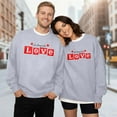thumbnail image 1 of Couple Sweatshirts Holiday Sweatshirt Husband and Wife Lightweight Pullover Tops Mens Sweatshirts Unisex Graphic Print Crewneck Pullover Soft Casual Long Sleeve Hoodless Top, 1 of 4