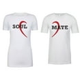 thumbnail image 1 of Couple T-shirts, Valentine T-shirts for Couples, Matching Couple Outfits - Soulmate, 1 of 1