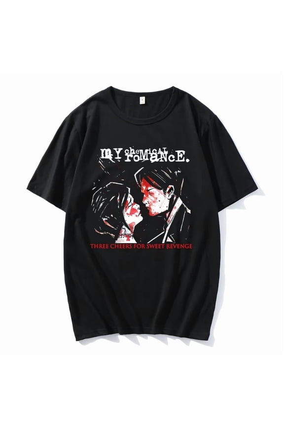 Couple Tshirts My Chemical Romance  Popular Style 100% Cotton T-shirts Fashion Funny Comfortable T-shirt