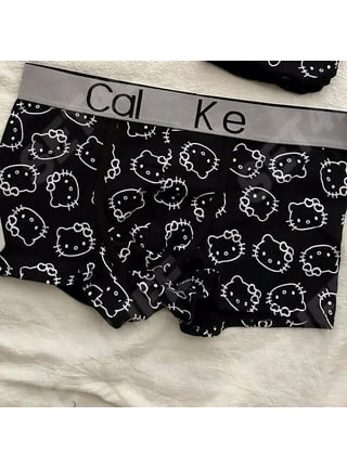Cute Sexy Underwear Women Panties Hello Kitty Kuromi Melody Cotton Thong  Lingerie Y2k Girls Solid Color Kawaii Anime Briefs Gift