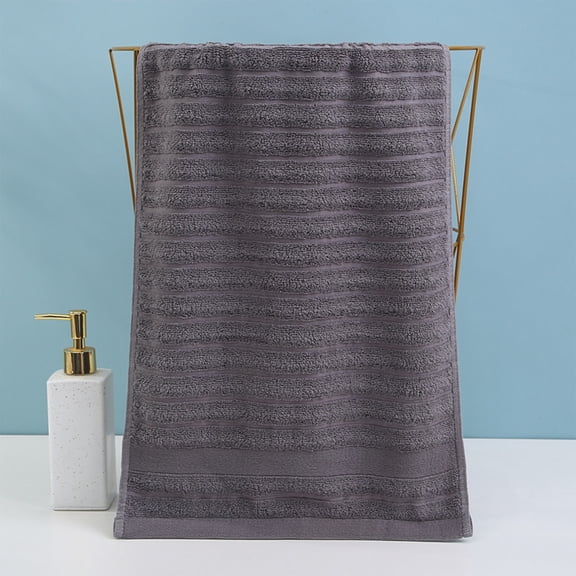 Couple Wash Towel Set, Soft Texture, Minimalist Style, Gentle Clean, Home Decor, Gift Set, Festive Season, Dual Side Print, Cotton Blend, Everyday Living