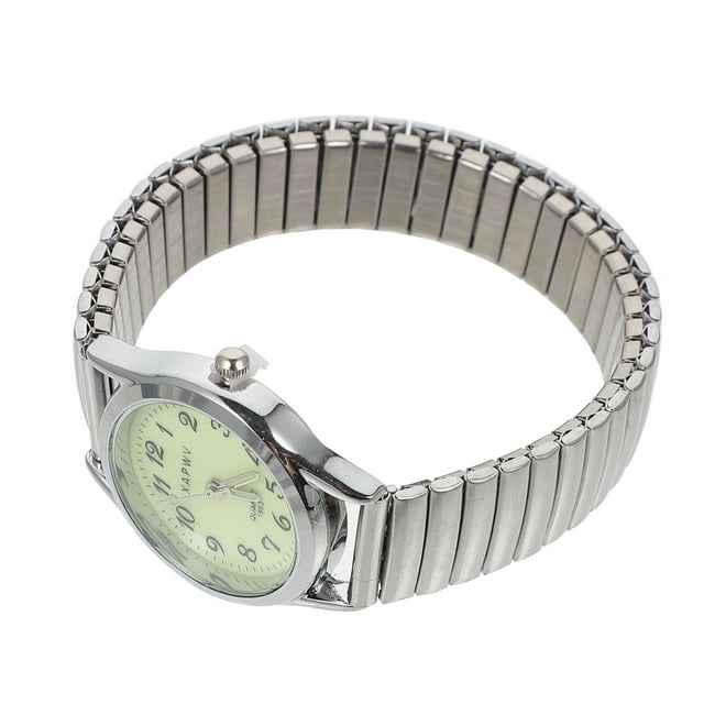 Couple Watch Watches Elderly Elastic Band Watch Digital Watch for Women