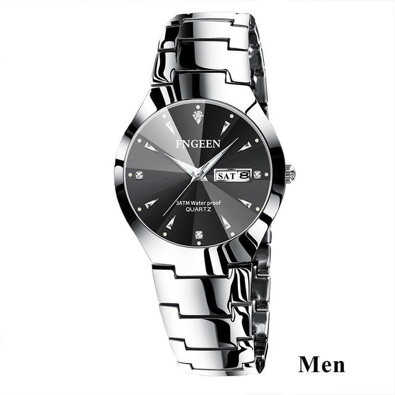 Couple Watches Couple Combo Watches Stainless Steel Couple Watches for  lovers Stylish watches for boys watches for girls style watches for lovers  watch for boys style watch for girls style Couple watches