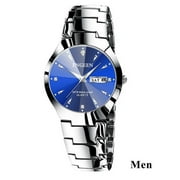 Couple Watches For Lovers Quartz Wristwatch Fashion Business Men Watch For Women Watches Tungsten Steel Coffee Gold Pair Hour - Couple Watches - AliExpress