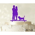 thumbnail image 1 of "Couple Wedding Cake Topper Personalized Cake Topper Color Option Available 6""-7"" Inches Wide", 1 of 1