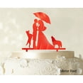 thumbnail image 1 of "Couple Wedding Cake Topper Personalized Mirror Cake Topper Color Option Available 6.5""-7.5"" Inches Wide", 1 of 1