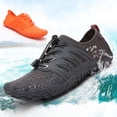 thumbnail image 1 of Couple aqua shoes burst beach quick-drying swimming shoes non-slip water sports shoes seaside surf shoes, 1 of 6
