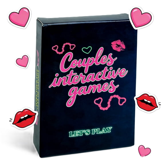 Couple games, creative date night cards, enhance your relationship - explore and deepen your connection with your partner, Valentine's Day gifts.