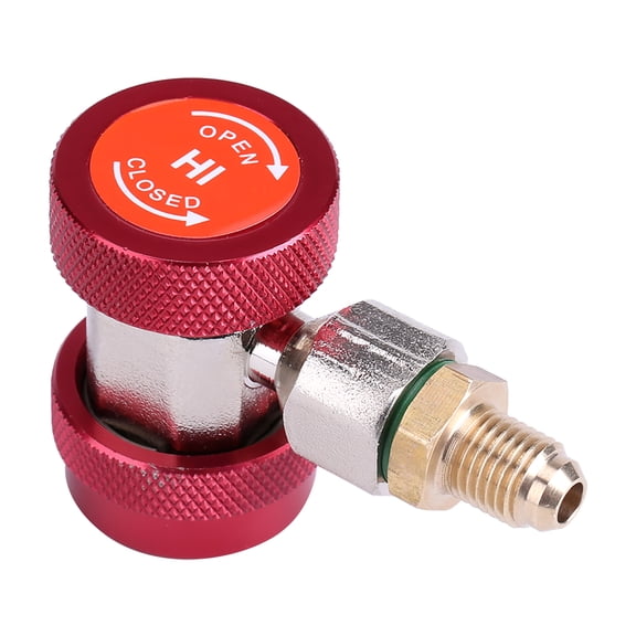 Coupler Adapter R134 A/C 1.97 X 1.18 X 2.56inch Connector Coupler Quick Coupler, Extractor Valve Core For Car Add Fluorine