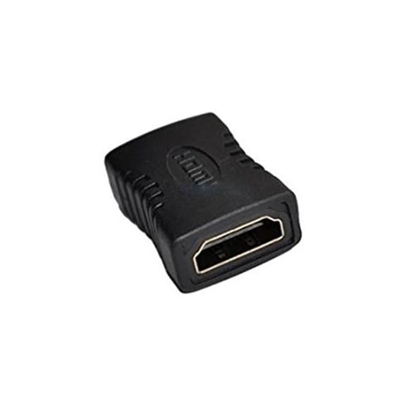 Coupler Female to Female Adapter - Black
