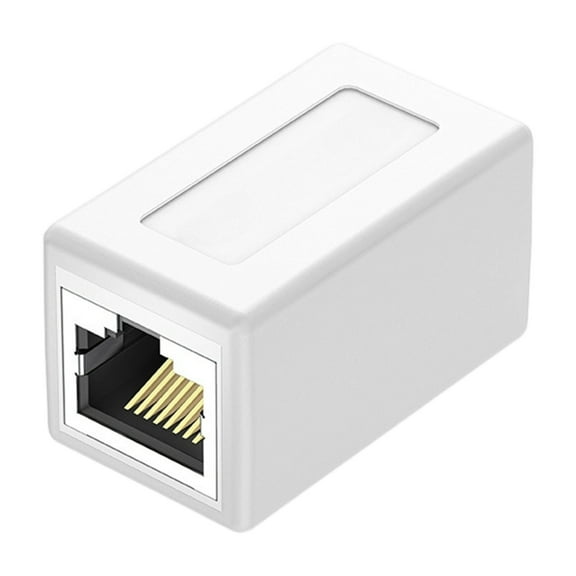 Coupler Phone Line Connector Telephone Cord Adapter RJ45 Female to Female
