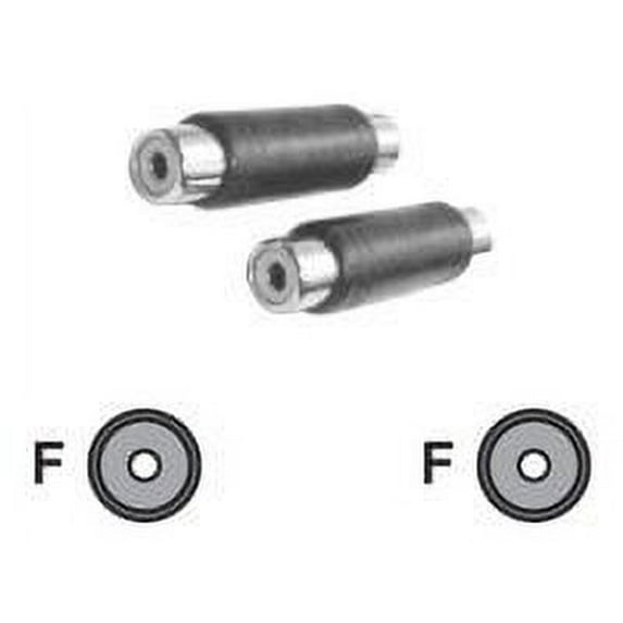 Hosa GRA-101 RCA to RCA Couplers, 2 Pieces