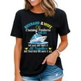 thumbnail image 1 of Couples Anniversary All Together Shirt Cruise Trip Husband Wife Matching T-Shirt Black Medium, 1 of 4