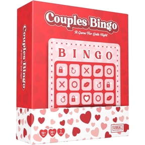 Couples Bingo Date Night Game for Couples – Romantic & Meaningful Card Game with Promps, Questions & Challenges | Fun Relationship Game for Dates, Different Gameplay Everytime, 2 Players