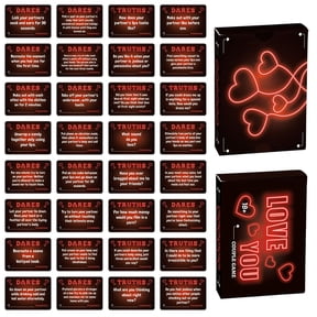 Couples Cards Game - Fun Family Party Card Game for Game Night or Date Night, Relationship Connection - Great Board Game for Married Husband & Wife