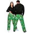thumbnail image 1 of Christmas Pajama Pants Women Men Matching Xmas Pjs Pants Pajama Bottom Couples Lounge Sleepwear Costume Christmas Gifts, 1 of 8