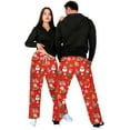 thumbnail image 1 of Christmas Pajama Pants Women Men Matching Xmas Pjs Pants Pajama Bottom Couples Lounge Sleepwear Costume Christmas Gifts, 1 of 8