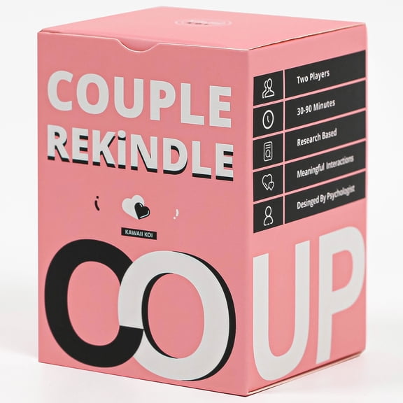 Couples Games For Date Night Reconnect - 165 Couple Conversation Starter Cards - Rekindle and Strengthen Bond with Your Partner - Fun, Engaging, and Thought-Provoking Tabletop Game