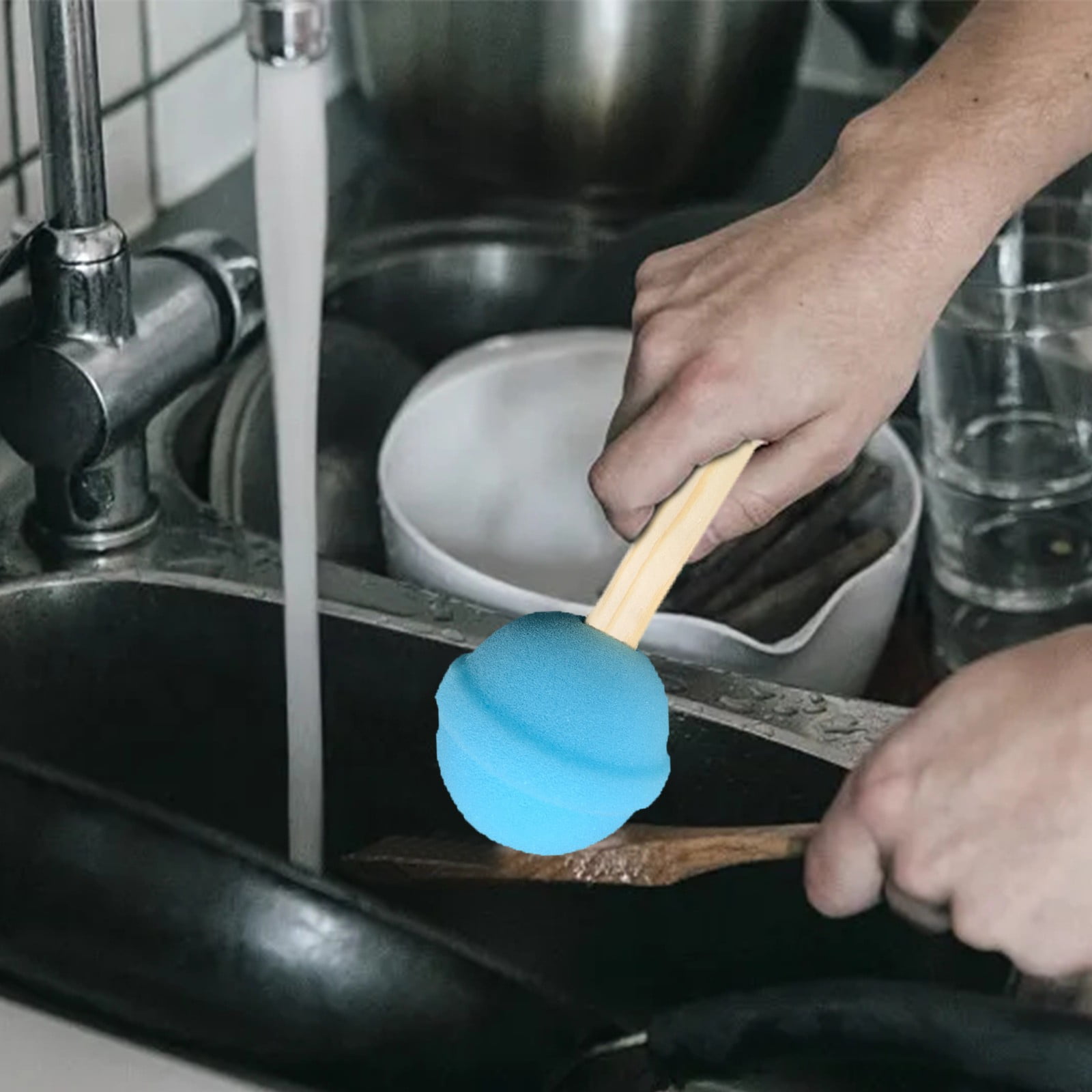 Couples Jewelry Stainless Steel Cleaning Dish Soap for Kitchen Dish