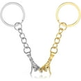 thumbnail image 1 of Couples Keychain Set - 2 PCS Matching Keychains, 1 of 2