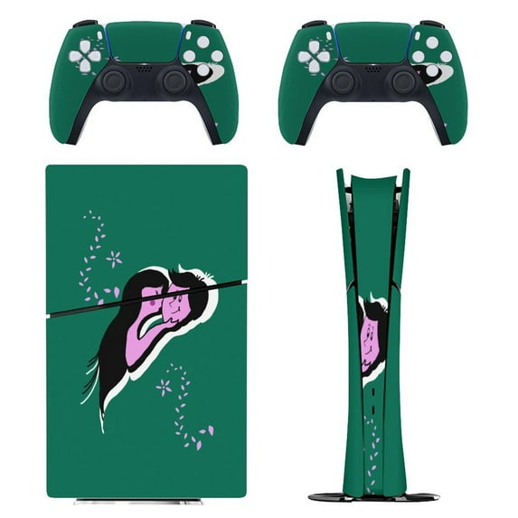 Couples, Kisses, Love PS5/PS5 Slim Digital Disc Skin Sticker For Console And Controller Skins