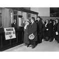 thumbnail image 1 of Couples Lined Up In New York City To Apply For Their 1.00 Marriage Licenses History (24 x 18), 1 of 2