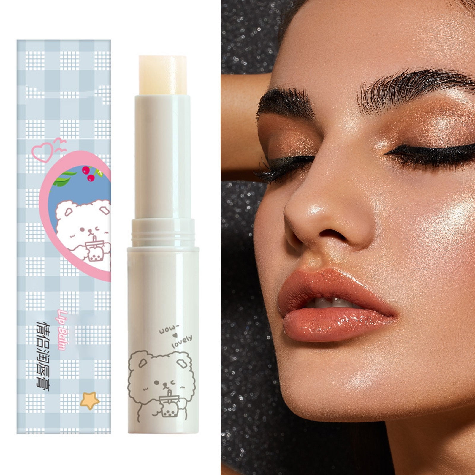 Couples Lip Moisturizing Lip Hydrating Care Lip Colorless Lip Lip