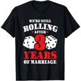 thumbnail image 1 of Couples Married 3 Years - Funny 3rd Wedding Anniversary T-ShirtMen's and women's gift, black and white T-shirt, size: Extra large S-4XL, 1 of 4