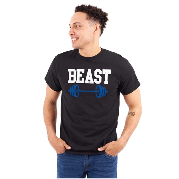 Couples Matching Set Cute Workout Men's Big & Tall Crewneck Graphic Tee Brisco Brands 2X