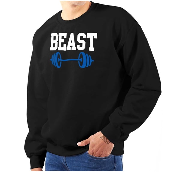 Couples Matching Set Cute Workout Men's Crewneck Sweatshirt Brisco Brands S