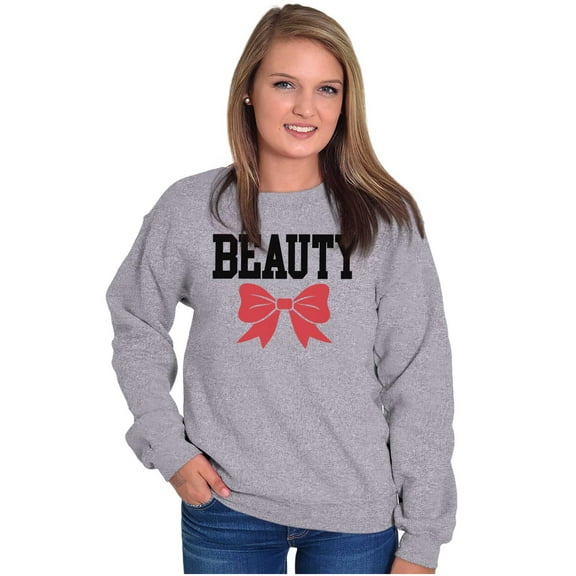 Couples Matching Set Cute Workout Women Plus Size Crewneck Sweatshirt Brisco Brands 3X