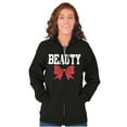 thumbnail image 1 of Couples Matching Set Cute Workout Womens Plus Size Graphic Zipper Hoodie Brisco Brands 4X, 1 of 5
