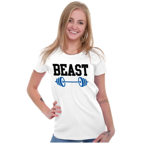 Couples Matching Set Cute Workout Womens Slim Fit Graphic Tee Brisco Brands M