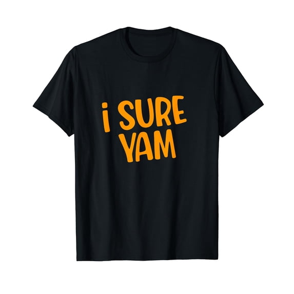 Couples Matching Thanksgiving Outfit Sweet Potato I Sure Yam T-Shirt