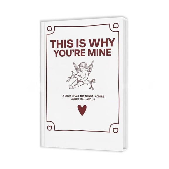 Couples Memory Journal Guided Relationship Book for Anniversary Valentine's Day Gift