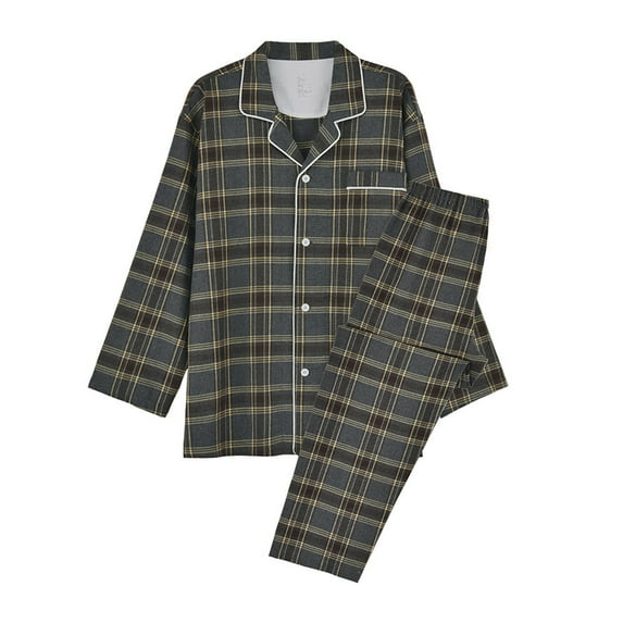 Couples Pajamas Pajama Pants Home Clothes Set Raised Processing Warm And Comfortable