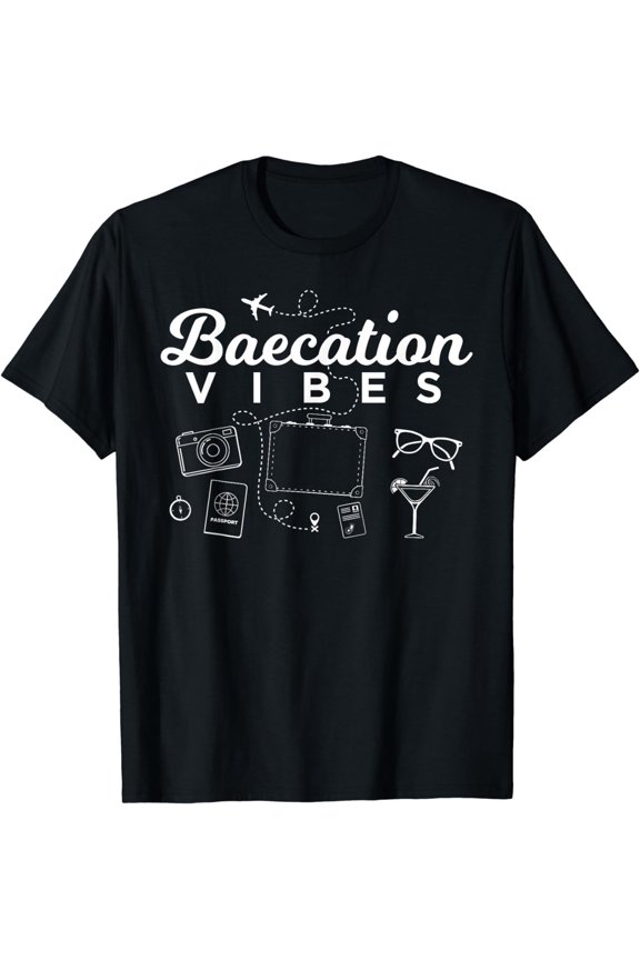 Couples Vacation Baecation Vibes T-Shirt