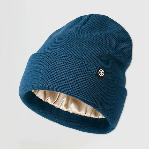 Couples Winter Outdoor Thermal Pullover Knitted Hats Ear Protective Flanged Headgear for Men and Women