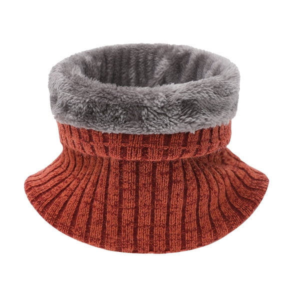 Couples Winter Rib Knit And Bib Warm Bib For Men And Women Men's Scarf Lightweight Men Neck Warmer Gaiter Gaiters Face Gaiters for Running for Women Women Scarfs Warm for Winter Curly Hair Scarf for