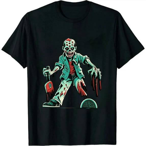 Couples Zombie 1 Halloween Costume T-Shirt T-Shirt 0246