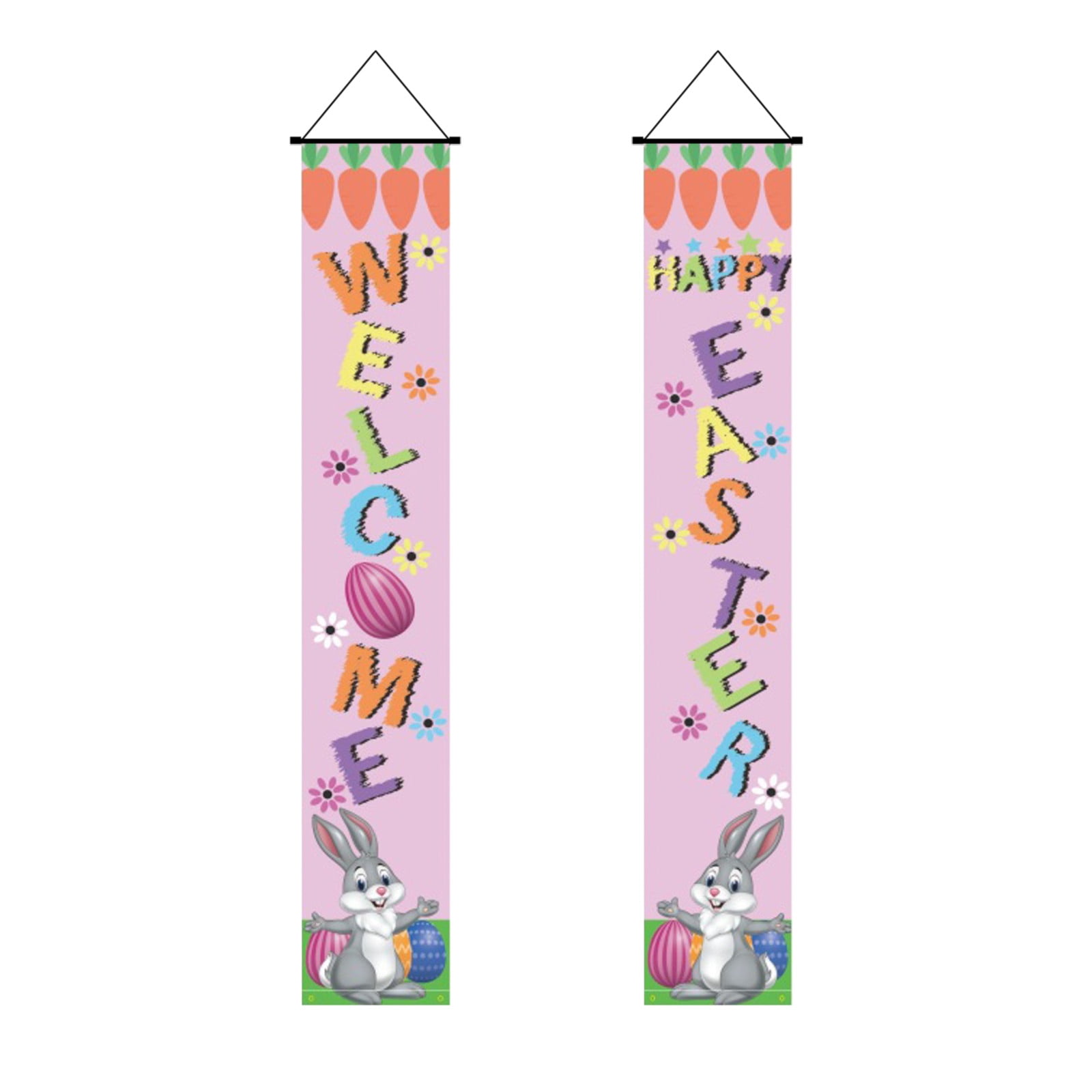 Couplets Chinese New Year Banner Garland Flag Signs for Business Custom