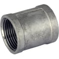 thumbnail image 1 of Coupling 1" Female NPT Stainless Steel Pipe Fitting, 1 of 1