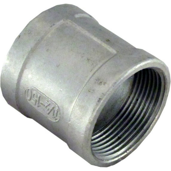 Coupling 2" Female NPT Stainless Steel Pipe Fitting