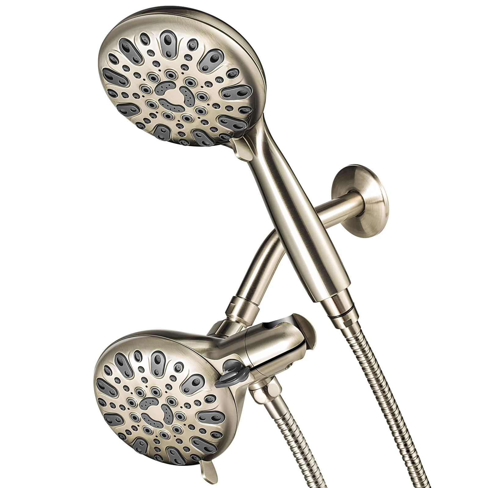 Couradric Dual Shower Head, 35 Spray Setting 2 in 1 Handheld Shower