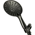 thumbnail image 1 of "Couradric Handheld Shower Head, 6"" Chrome Face, 6 Spray Settings, High Pressure, Easy Installation", 1 of 9