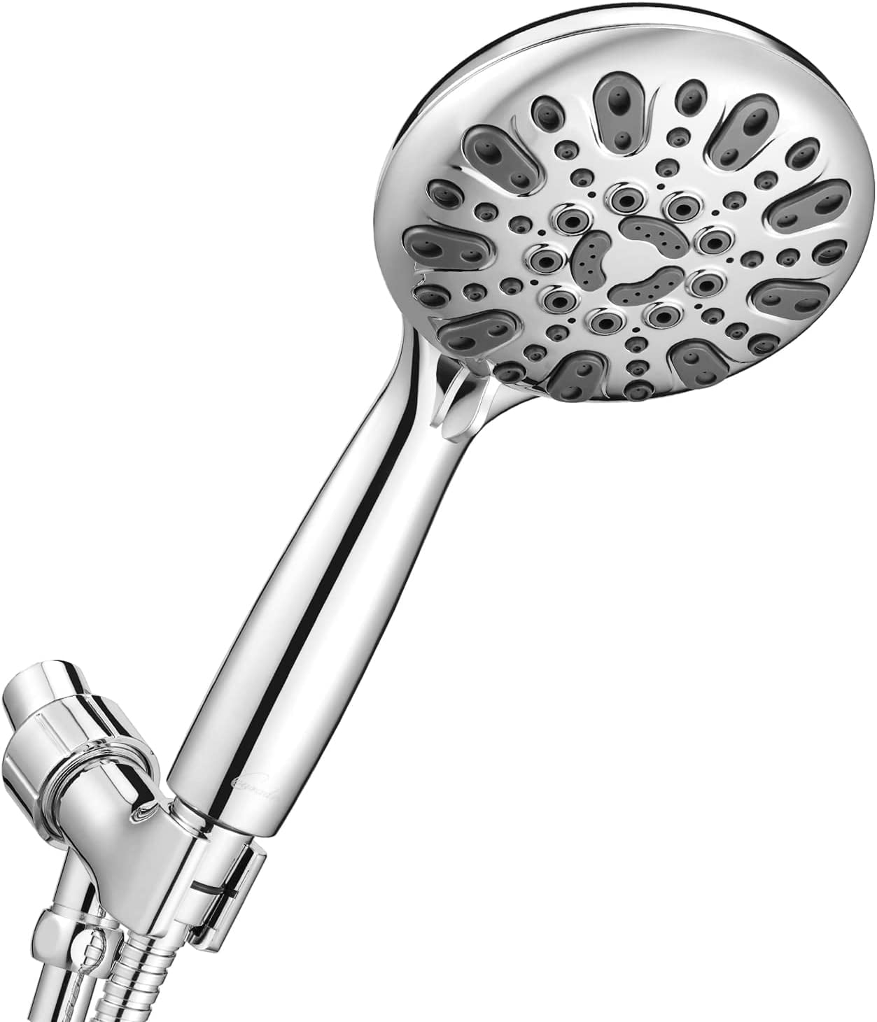 "Couradric Handheld Shower Head, 6 Spray Setting High Pressure, Large