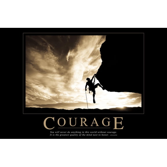 Art.com Courage Art Print, 36" x 24"