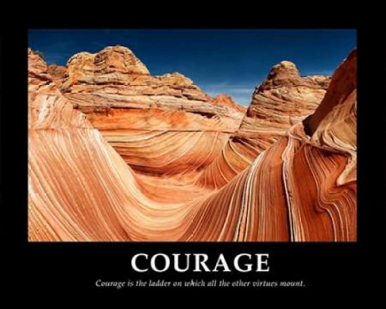 Courage Canvas Art - Shelley Lake (24X30)
