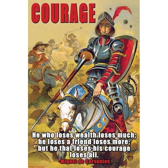 Courage- Fine Art Canvas Print (20" x 30")